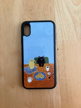 Etsy iPhone X case cute cat